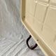 Large vintage enameled sheet metal tray