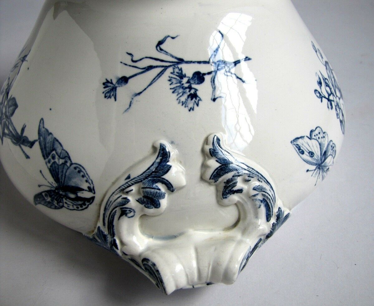 Soupière carmen in earthenware of sarreguemines