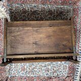 Old carved wooden kitchen shelf