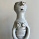 Pair of anthropomorphic soliflore vases by Jacques Pouchain