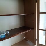 Solid cherry bookcase