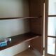 Solid cherry bookcase