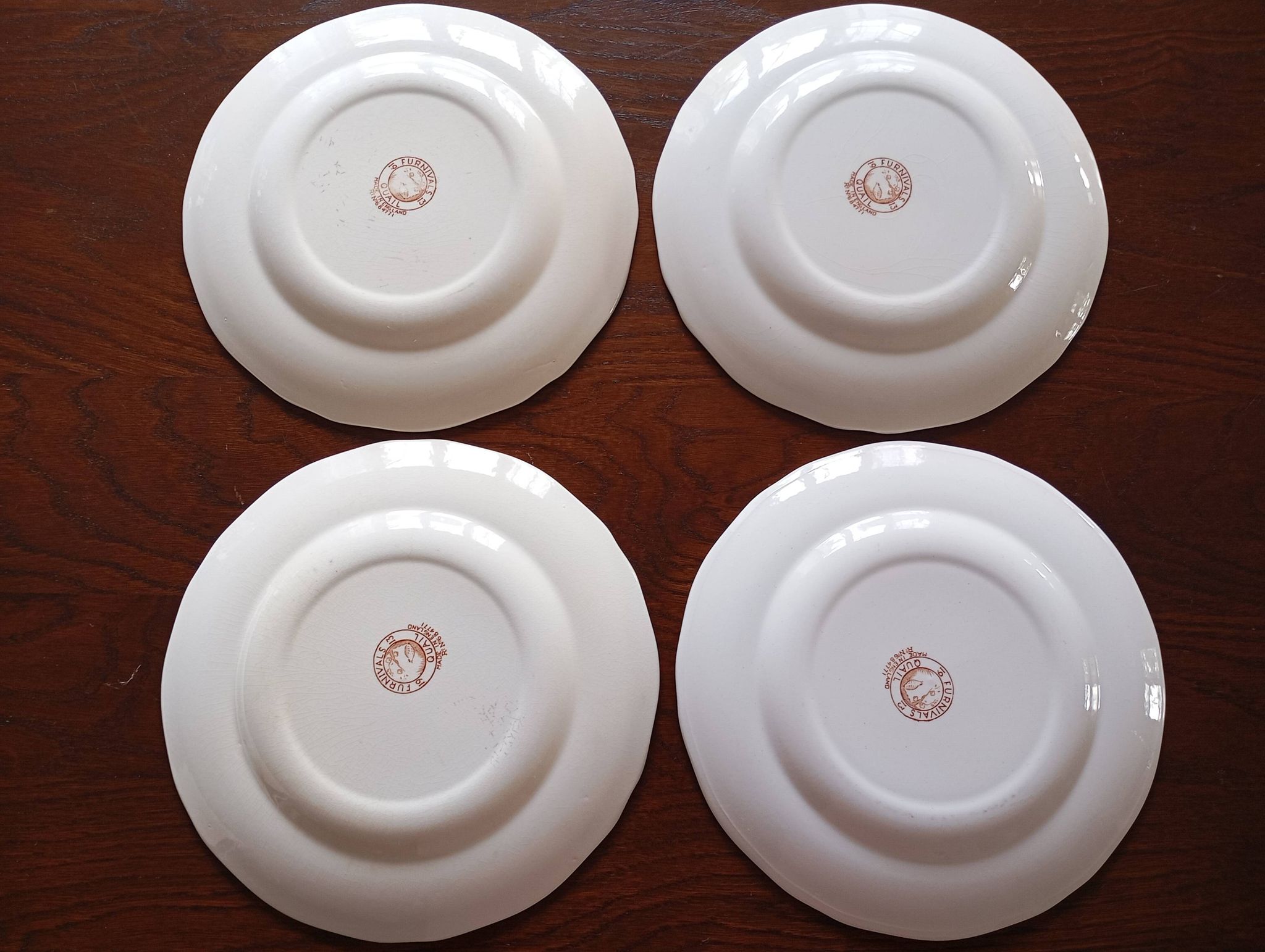 English flat plates Furnivals "Quail"