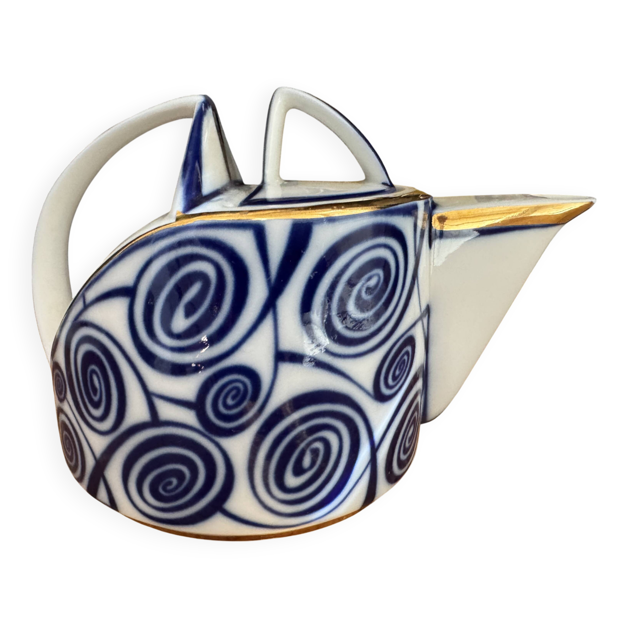Russian porcelain teapot