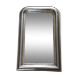 Louis Philippe mirror wooden gold/silver 84 x 53 cm