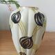 Vintage ceramic vase - Hand-painted decoration