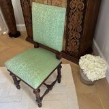 Wooden chair in Henri II style – Neo-Renaissance – Fully restored