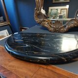 Console with mirror