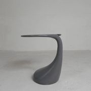 Table design vintage, table d'appoint avec formes organiques, années 90