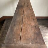 1900 folding ironing console table