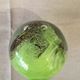 Sulfure vert et marron verrerie d'art de toul