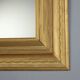 Antique gilded wooden mirror with guilloché frame, Italy, 19th century.