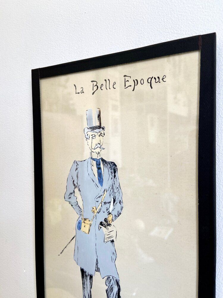 Peinture "La Belle Époque - 1900"