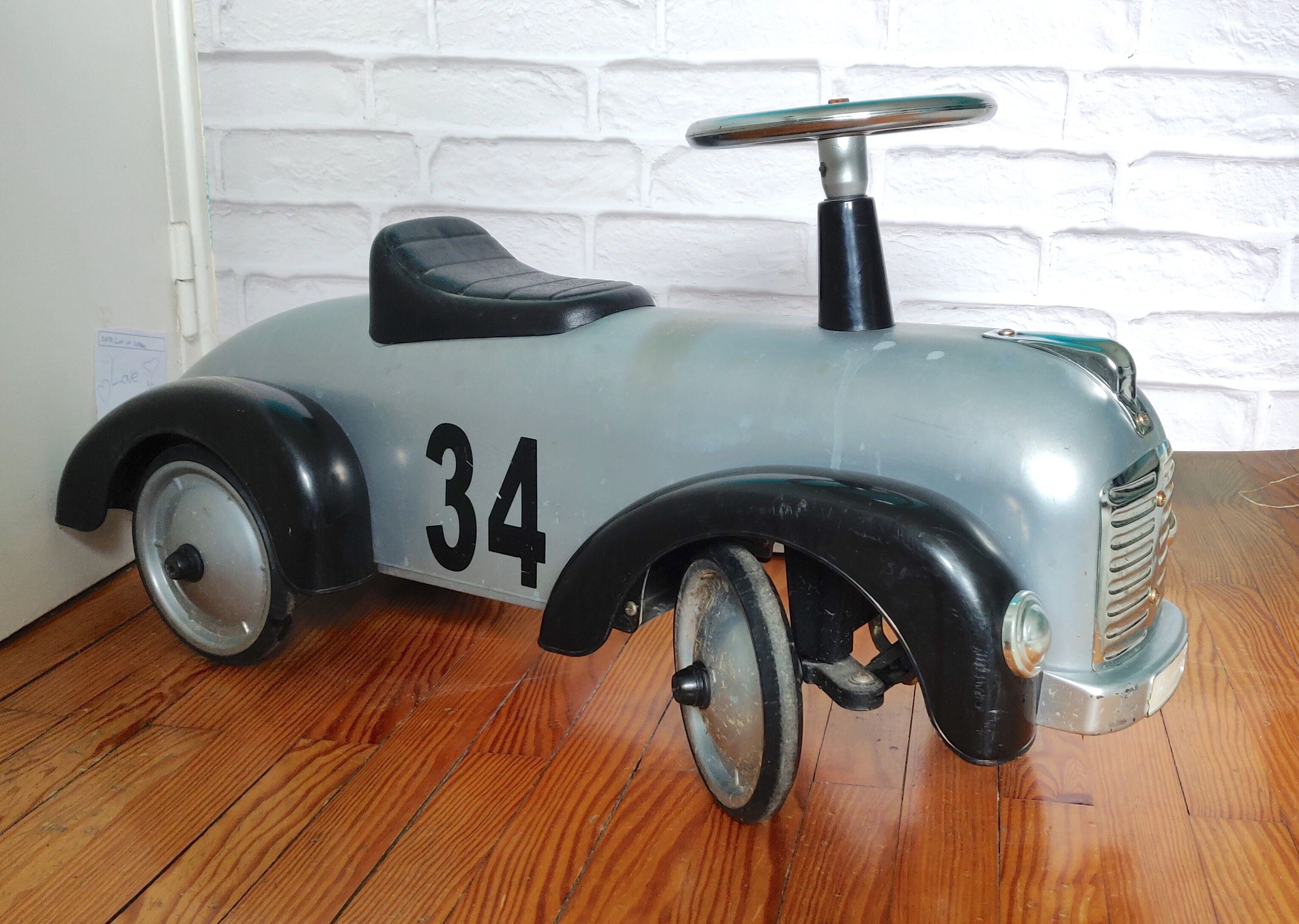 Baghera Carrier Speedster Silver retro