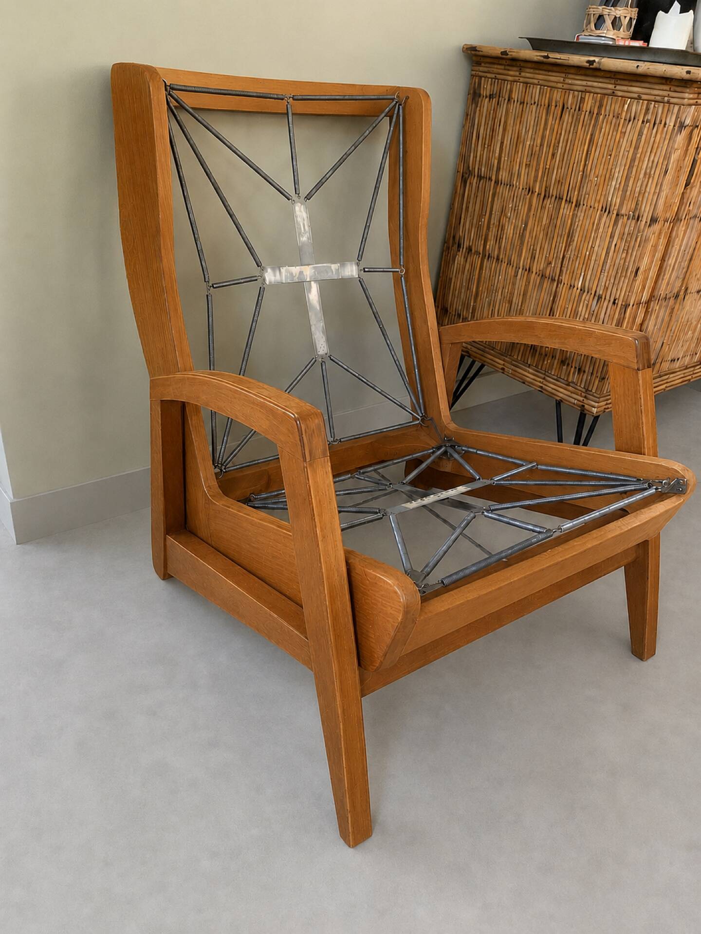 Pair of vintage armchairs by Jean-René Caillette for Steiner – Design f