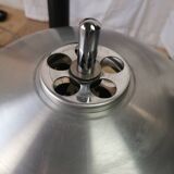 LUM vintage chrome mushroom design lamp