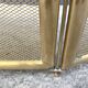 1950s brass fireplace screen