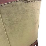 Vintage green baroque sofa / three-seater / sofa