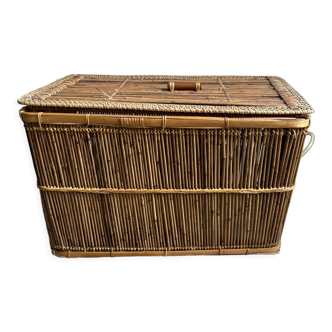 Rattan chest