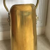 Brass coal bucket