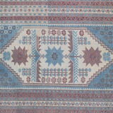 Vintage faded turkish oushak rug 103 x 190 cm