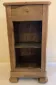 small walnut side table