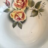 Set de 4 assiettes creuses "Odile" Digoin Sarreguemines