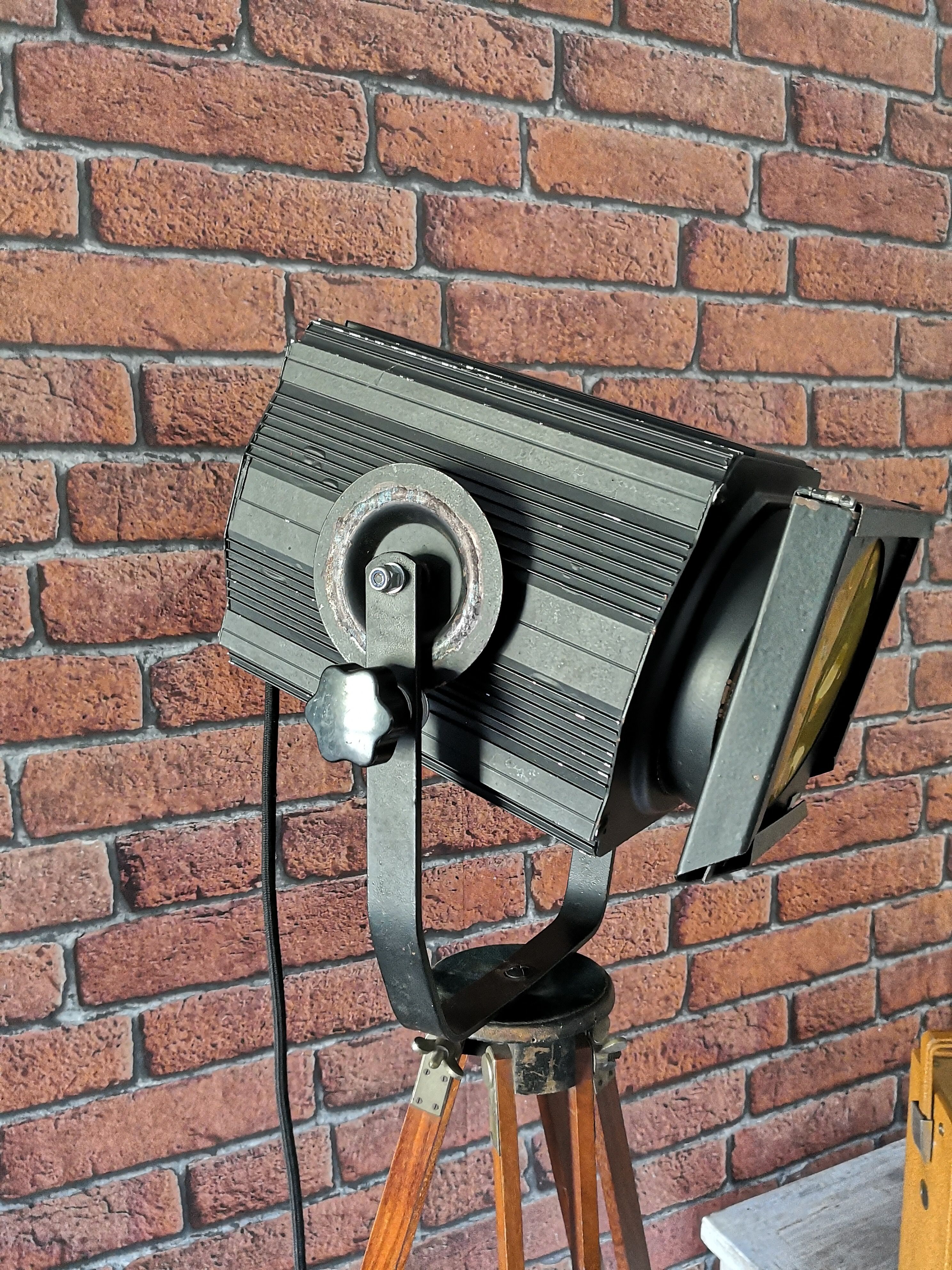Wooden stage theatre projector