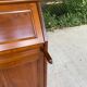Louis Philippe donkey back secretary in solid wood, 20th century