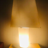Daniel Puppa lamp model in sandblasted yellow opaline glass 2850