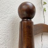 Chair in beech and straw
