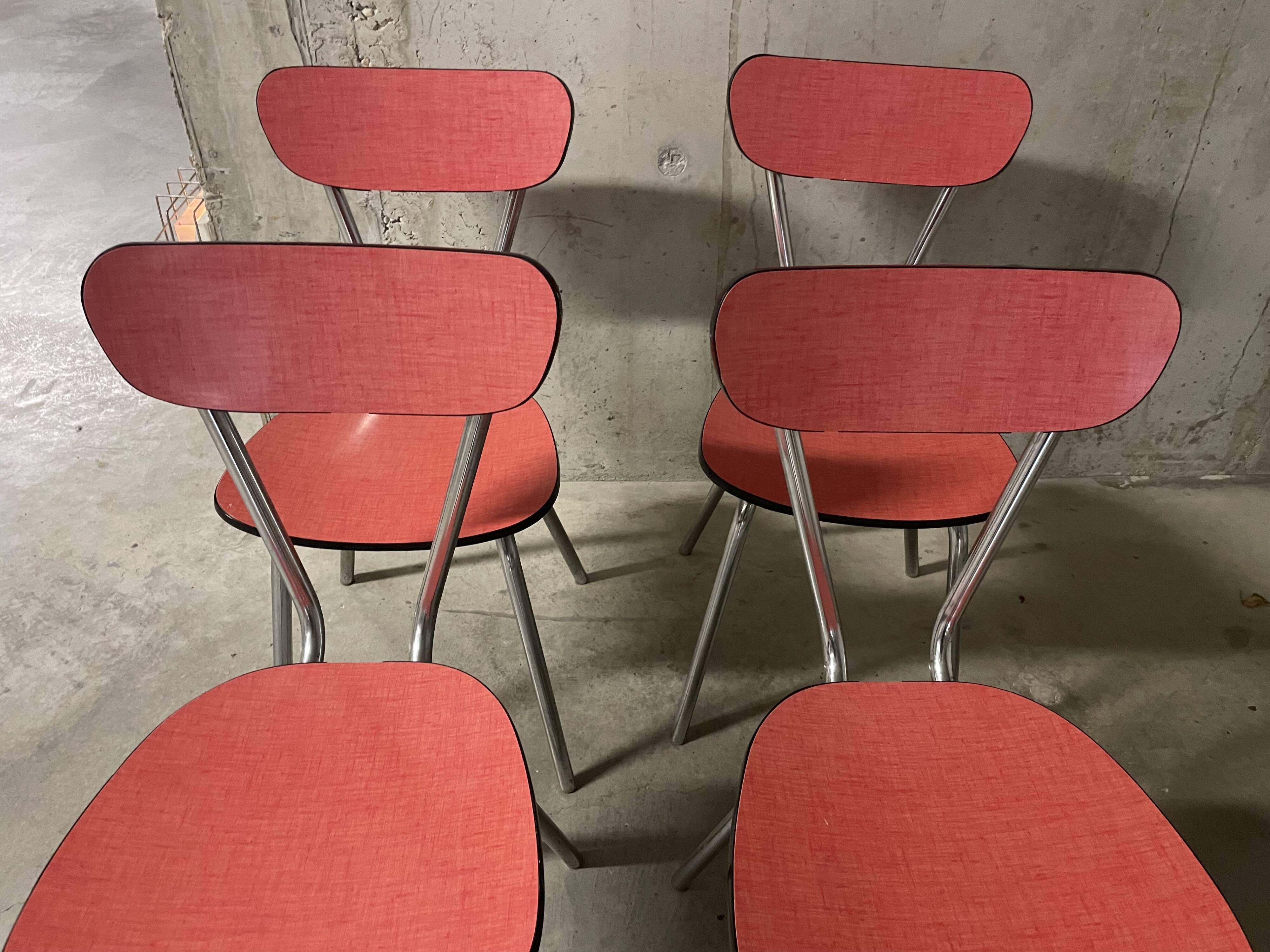 1960s formica chairs