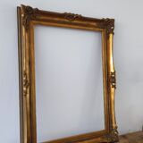 Gilded and molded wooden frame