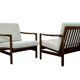 Fauteuils par Zenon Bączyk, années 60