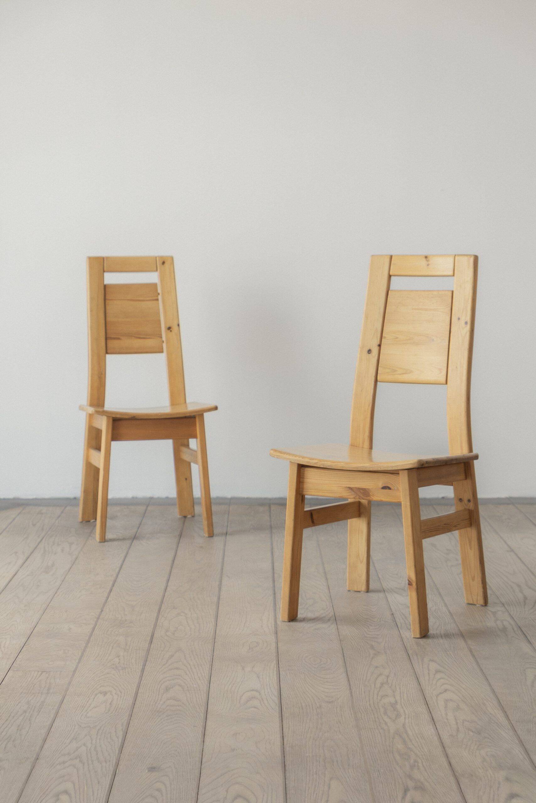 Ilmari Tapiovaara, chaise de salle à manger (ensemble de quatre)