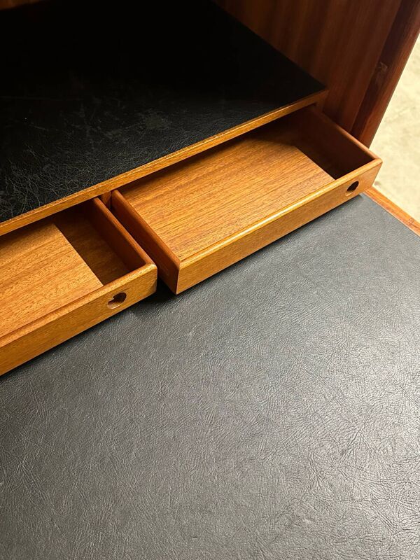 Arne Vodder Secrétaire Palissandre en Palissandre pour Sibast années 60