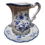 Lancaster Vintage "Sarreguemines" Pitcher/Plate