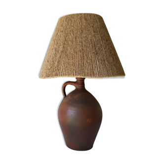 Terracotta lamp