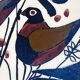 Mid-Century Modern Danish Porcelain Tenera Bowl with Bird Design by Kari Christensen for Aluminia Royal Copenhagen, 1960s
