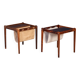 Rosewood Magazine Holders by Brdr. Furbo, 1960s, Set of 2
