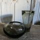 Danish Holmegaard blown glass vase