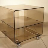 Plexiglas coffee table 70s