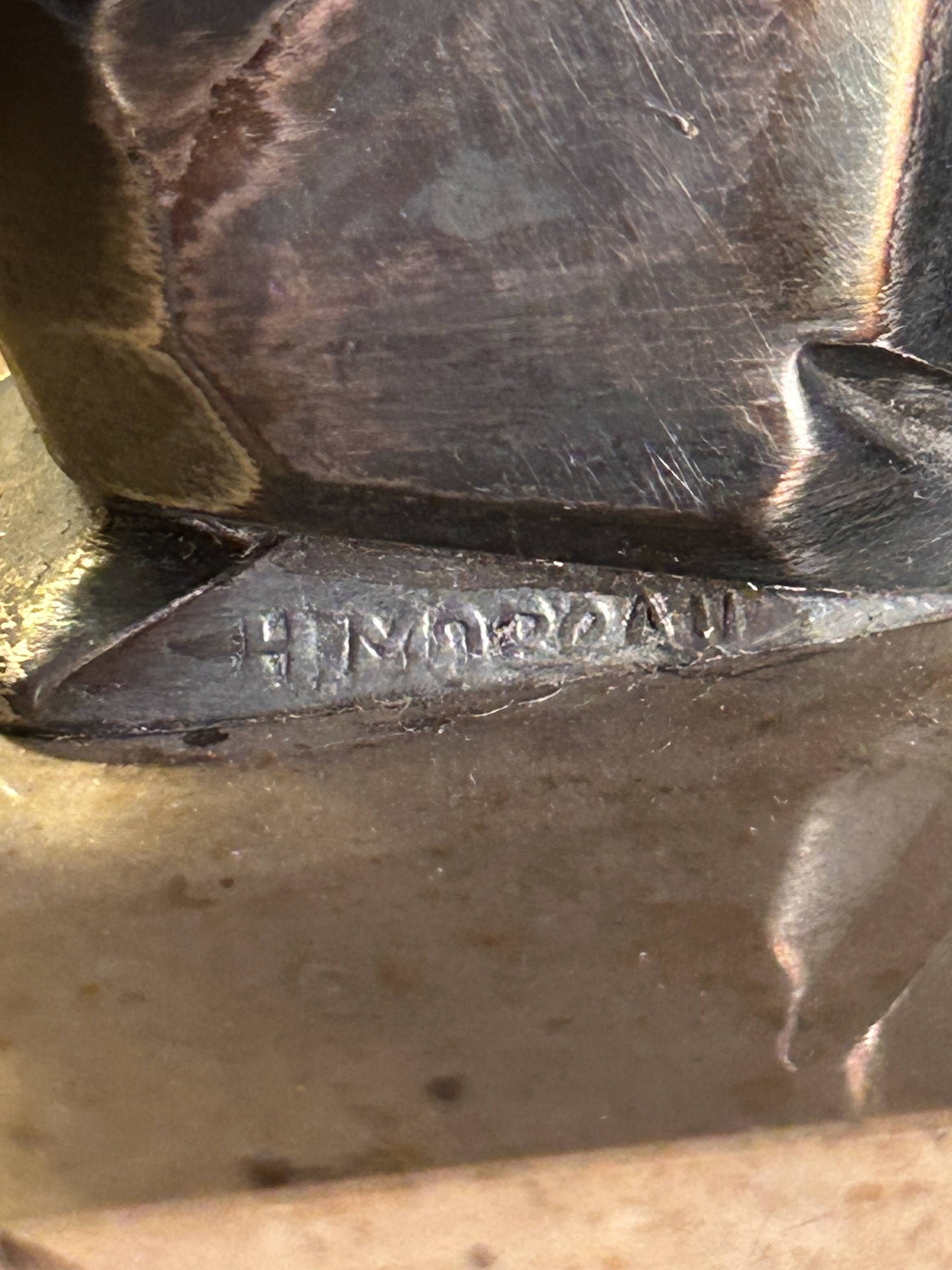 Art Deco bookends H. Moreau 1930