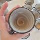 Vintage coffee service in stoneware from Soufflenheim - 20 pieces