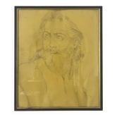 Signed framed drawing, 53cm x 63cm