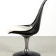 Chaises Tulipe en acrylique par Chromcraft, ensemble de 4