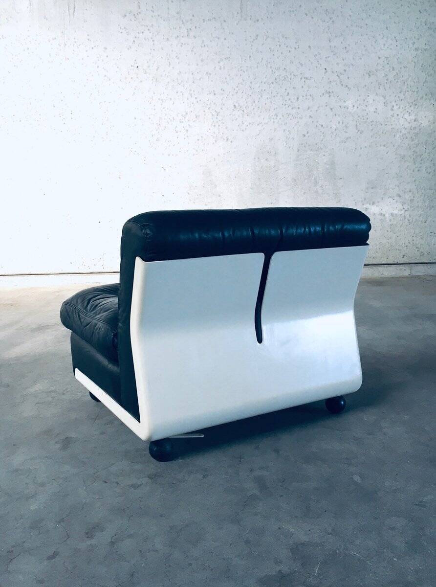 Mid-Century Modern Amanta Modular Sofa by Mario Bellini for B&B Italia, 1970s, Set of 4