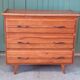 Oak veneer chest of drawers, 1950s
