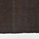 Turkish Dark Brown Modern Vintage Kilim Rug, 320x367Cm