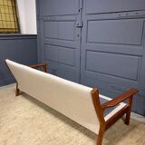 Vintage Danish three-seater sofa